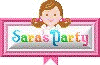 SarasParty@�o�i�[��ǎ��A�߂���L���[�e�B�[���炿���I����������